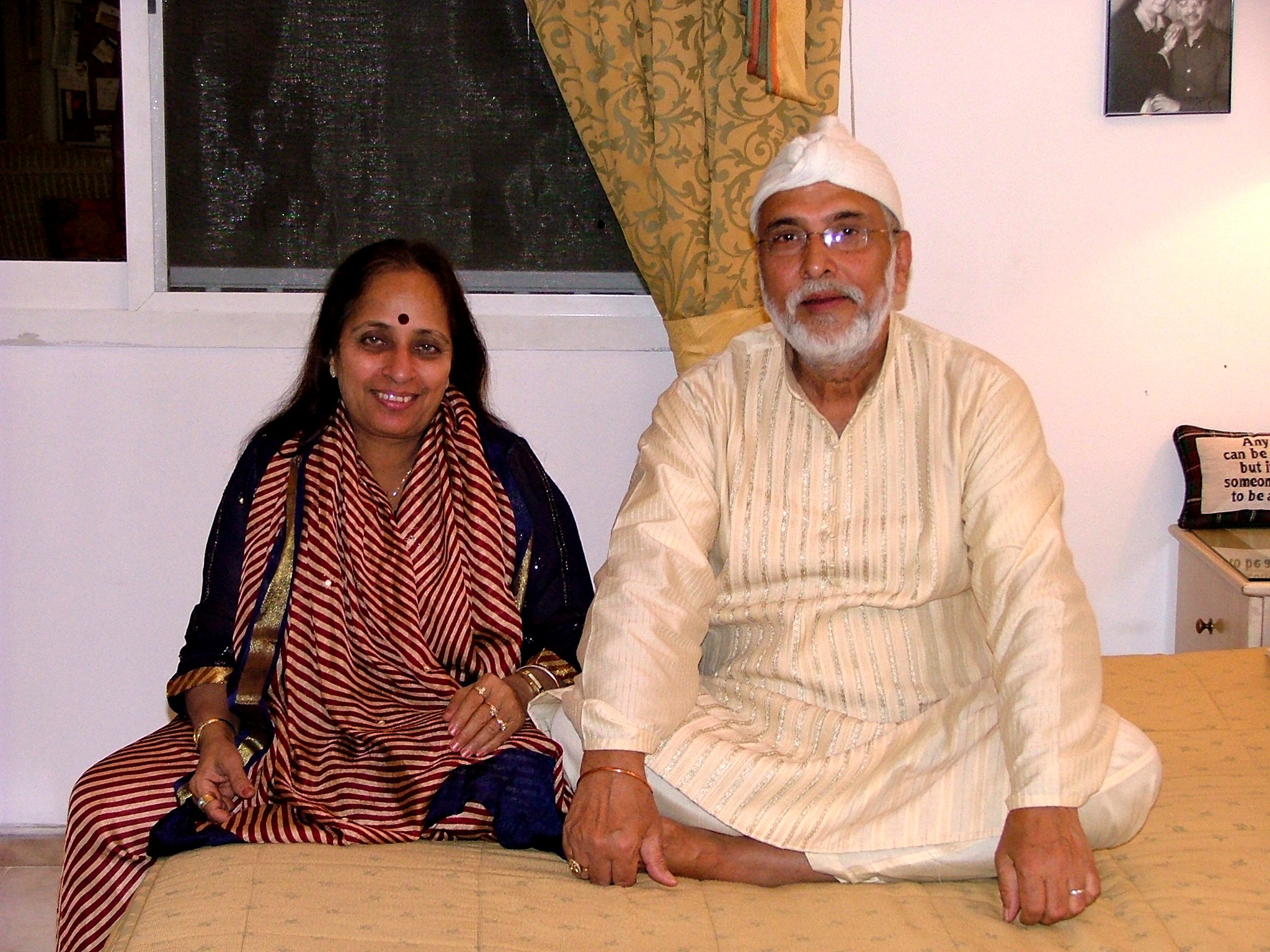 Guruji with Mataji